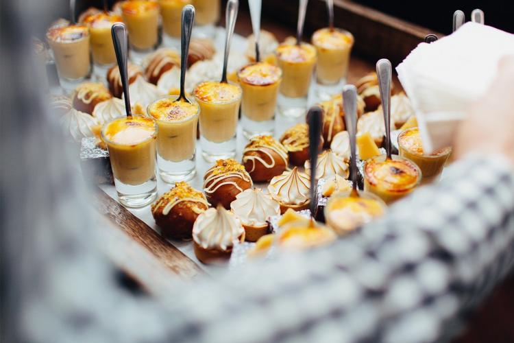 Roving desserts to tempt your guests at The Refectory by Bursaria Fine Foods
