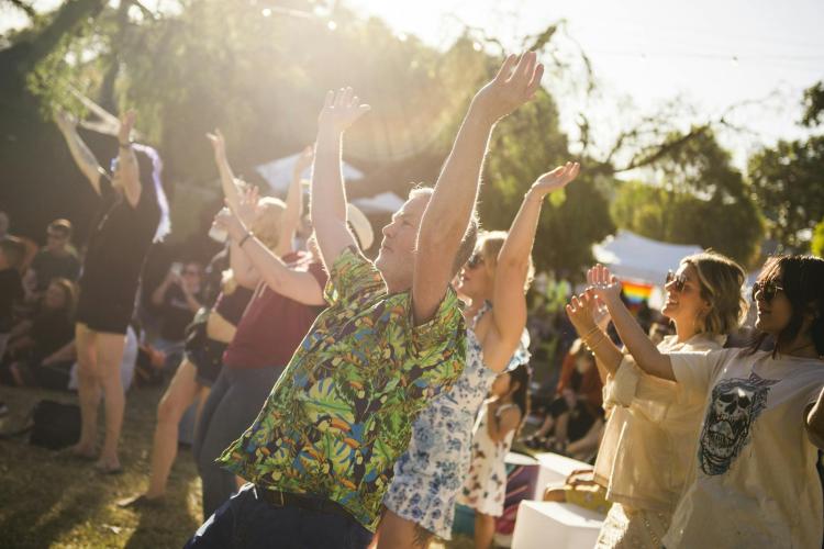 dancing at Park Lounge