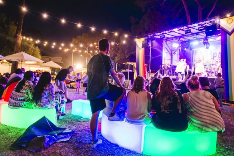 crowd at Park Lounge